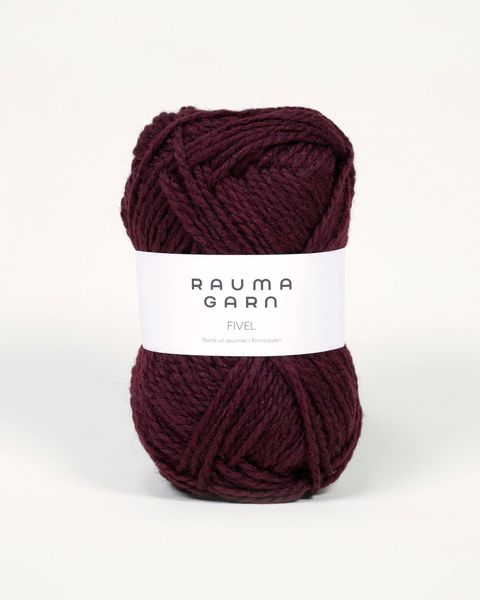 06 Burgunder - Rauma Garn, Fivel