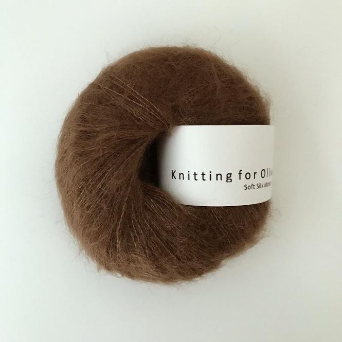 Hovedbilde Mørk Cognac - Knitting for Olive, Soft Silk ...