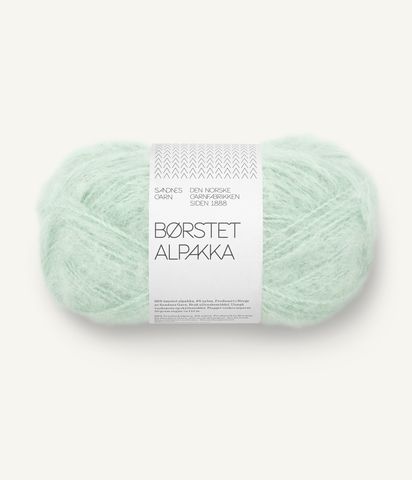 Hovedbilde 7911 Mint Green - Sandnes Garn, B&oslash;rstet Alpakka