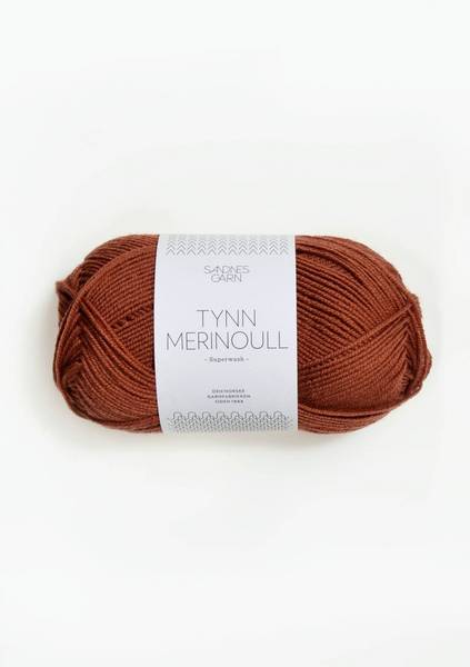 3355 Rust - Sandnes Garn, Tynn Merinoull
