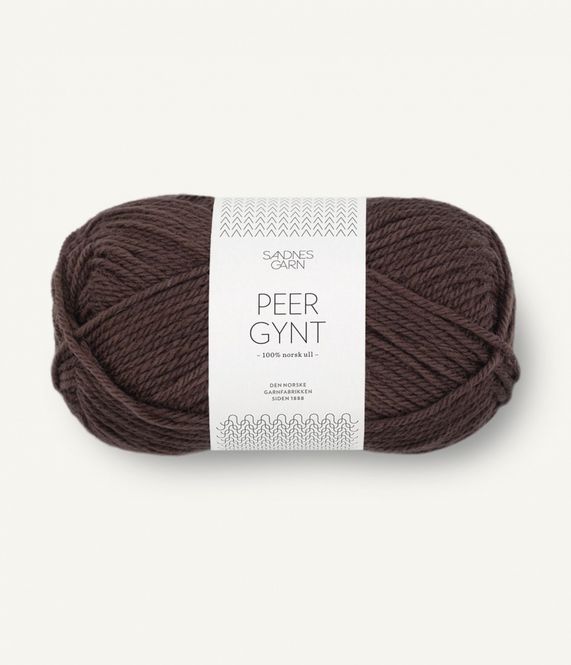 Hovedbilde 3082 Dark Brown - Sandnes Garn, Peer Gynt