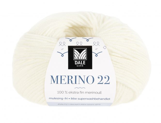 Hovedbilde 2004 Hvit - Dale Garn, Merino 22