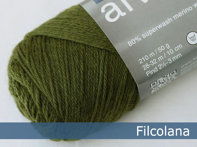 Hovedbilde Deep Olive 148 - Filcolana, Arwetta