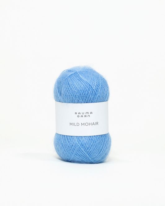 Hovedbilde 18 Himmelblå - Rauma Garn, Mild Mohair