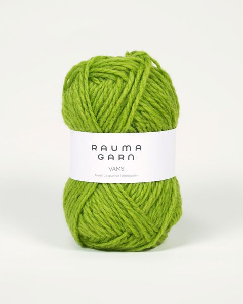V80 Eplegr&oslash;nn - Rauma Garn, Vams Pt3