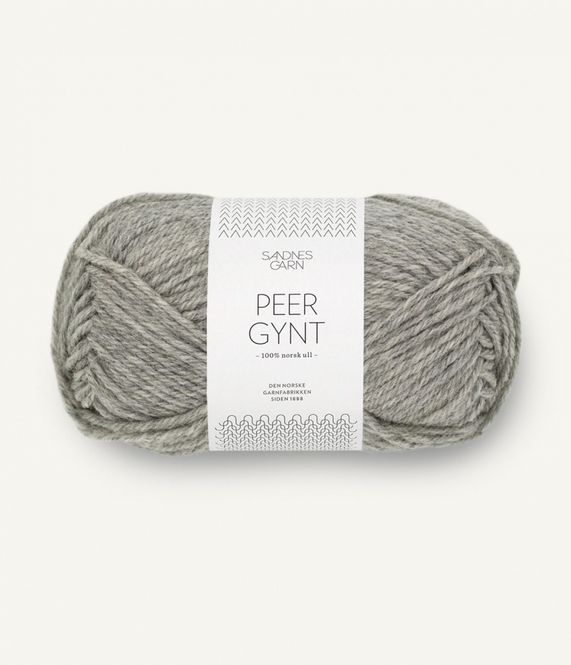 Hovedbilde 1042 Grey Melange - Sandnes Garn, Peer Gynt