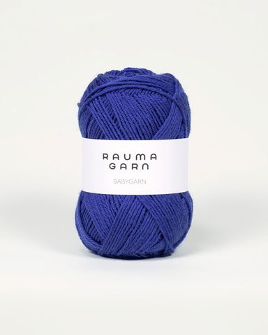 Hovedbilde B57 Bl&aring; - Rauma Garn, Babygarn