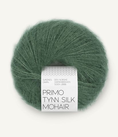 Hovedbilde 8073 Elm Green - Sandnes Garn, Primo Tynn Silk ...