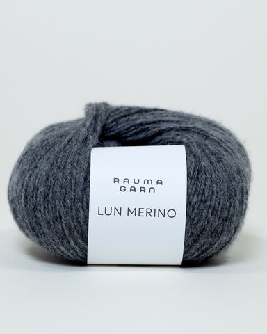 Hovedbilde 82 Mellomgr&aring; - Rauma Garn, Lun Merino