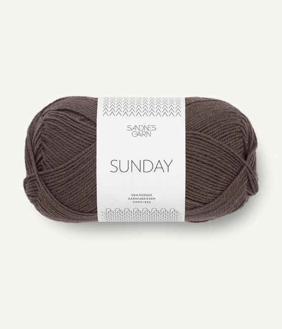 Hovedbilde 3880 Dark Chocolate - Sandnes Garn, Sunday