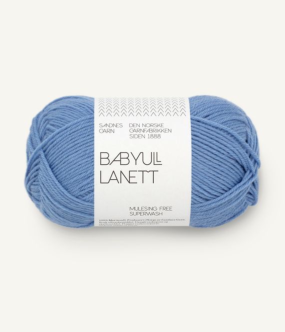 Hovedbilde 5824 Provance Blue - Sandnes Garn, Babyull Blue