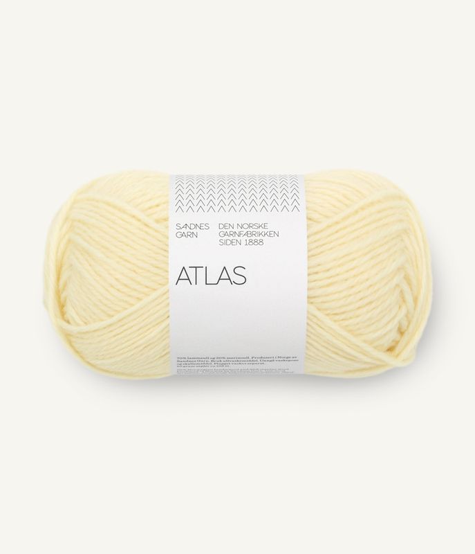 2001 Butter Yellow - Sandnes Garn, Atlas