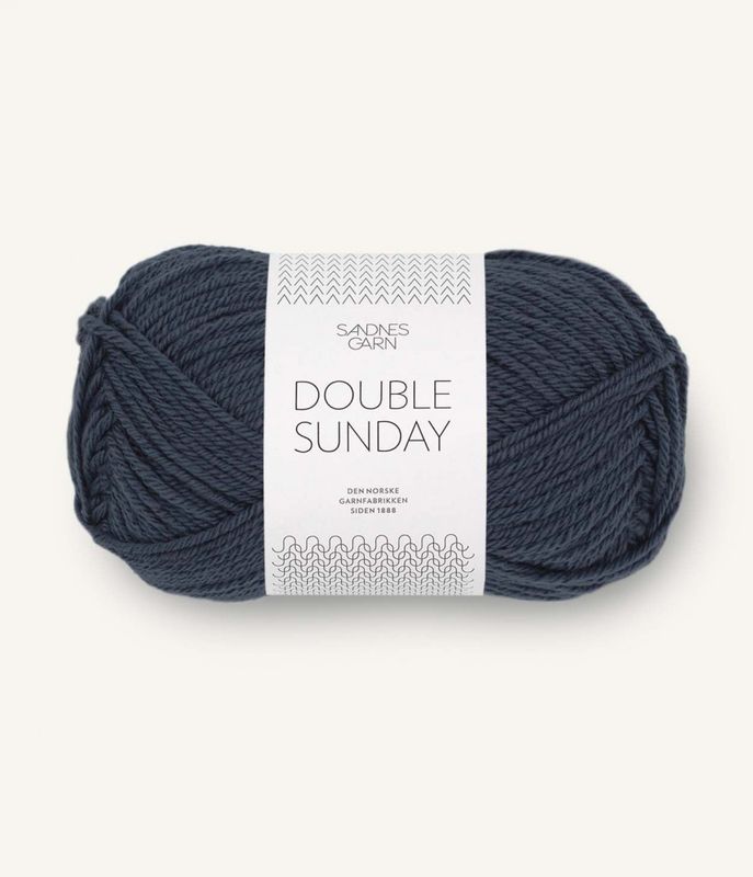 6580 Midnight Blue - Sandnes Garn, Double Sunday