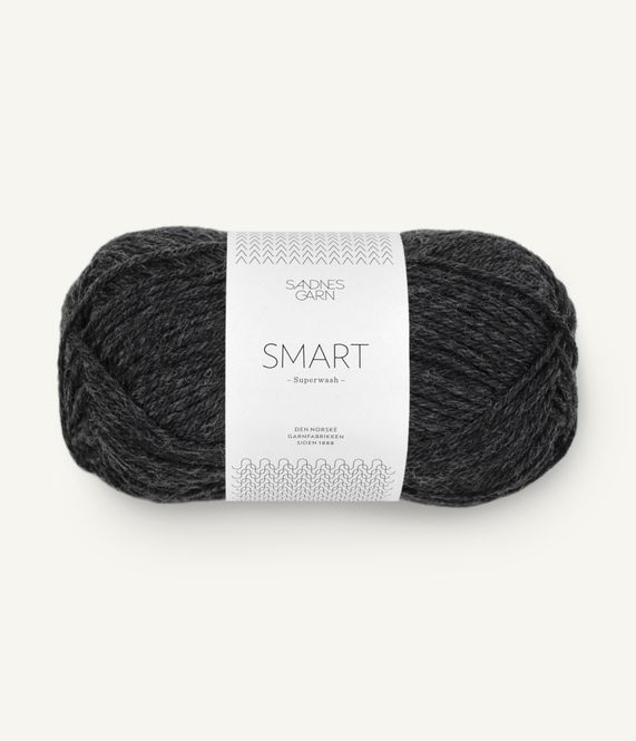 Hovedbilde 1088 Charcoal Melange - Sandnes Garn, Smart