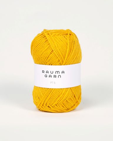 Hovedbilde 518 Gul - Rauma Garn, PT5 Sport
