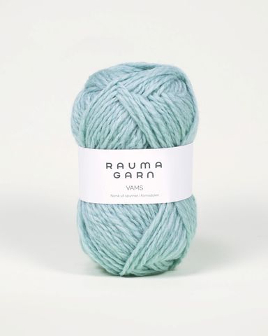 Hovedbilde 110 Lys Gr&aring;bl&aring; - Rauma Garn, Vams Pt3