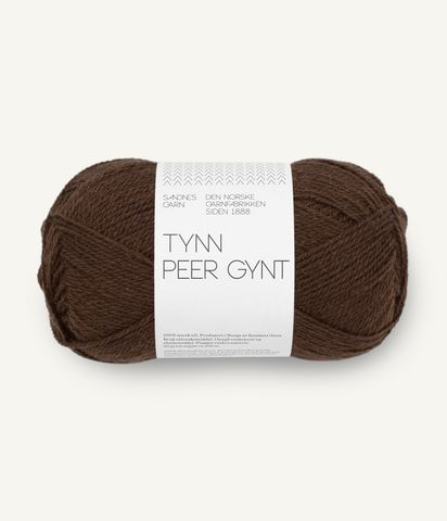 Hovedbilde 3082 Dark Brown - Sandnes Garn, Tynn Peer Gynt