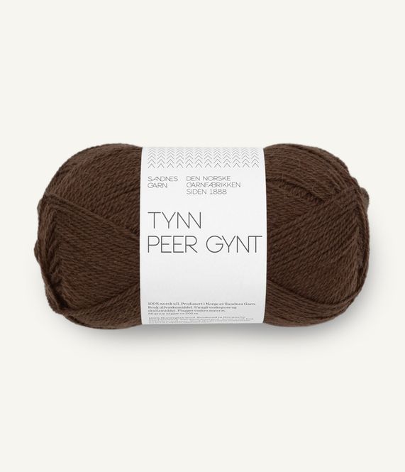 Hovedbilde 3082 Dark Brown - Sandnes Garn, Tynn Peer Gynt