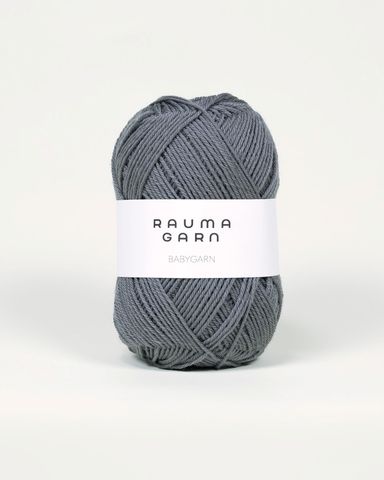 Hovedbilde 107 Matt Gr&aring; - Rauma Garn, Babygarn