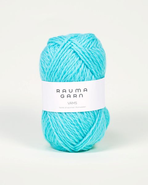 69 Lys Turkis - Rauma Garn, Vams Pt3