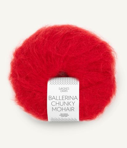 Hovedbilde 4219 True red - Sandnes Garn, Ballerina Chunky ...