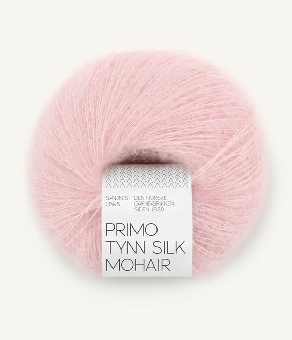 Hovedbilde 4511 Ballet Rose - Sandnes Garn, Primo Tynn Silk ...