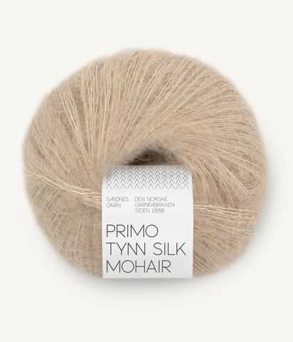 Hovedbilde 3021 Light Beige - Sandnes Garn, Primo Tynn Silk ...