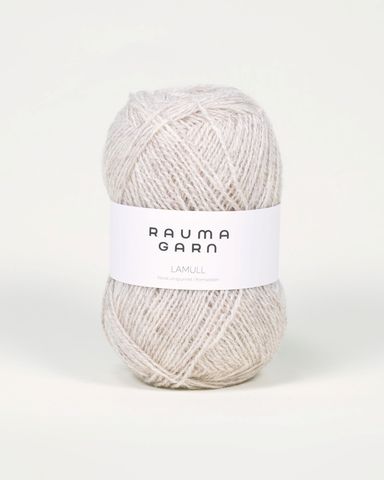 Hovedbilde 4078 Lys Beige Melert - Rauma Garn, Lamull