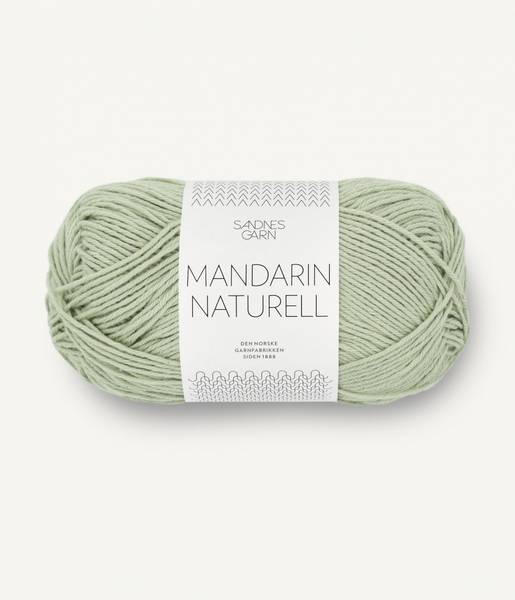 9522 Lys Gr&oslash;nn - Sandnes Garn, Mandarin Naturell